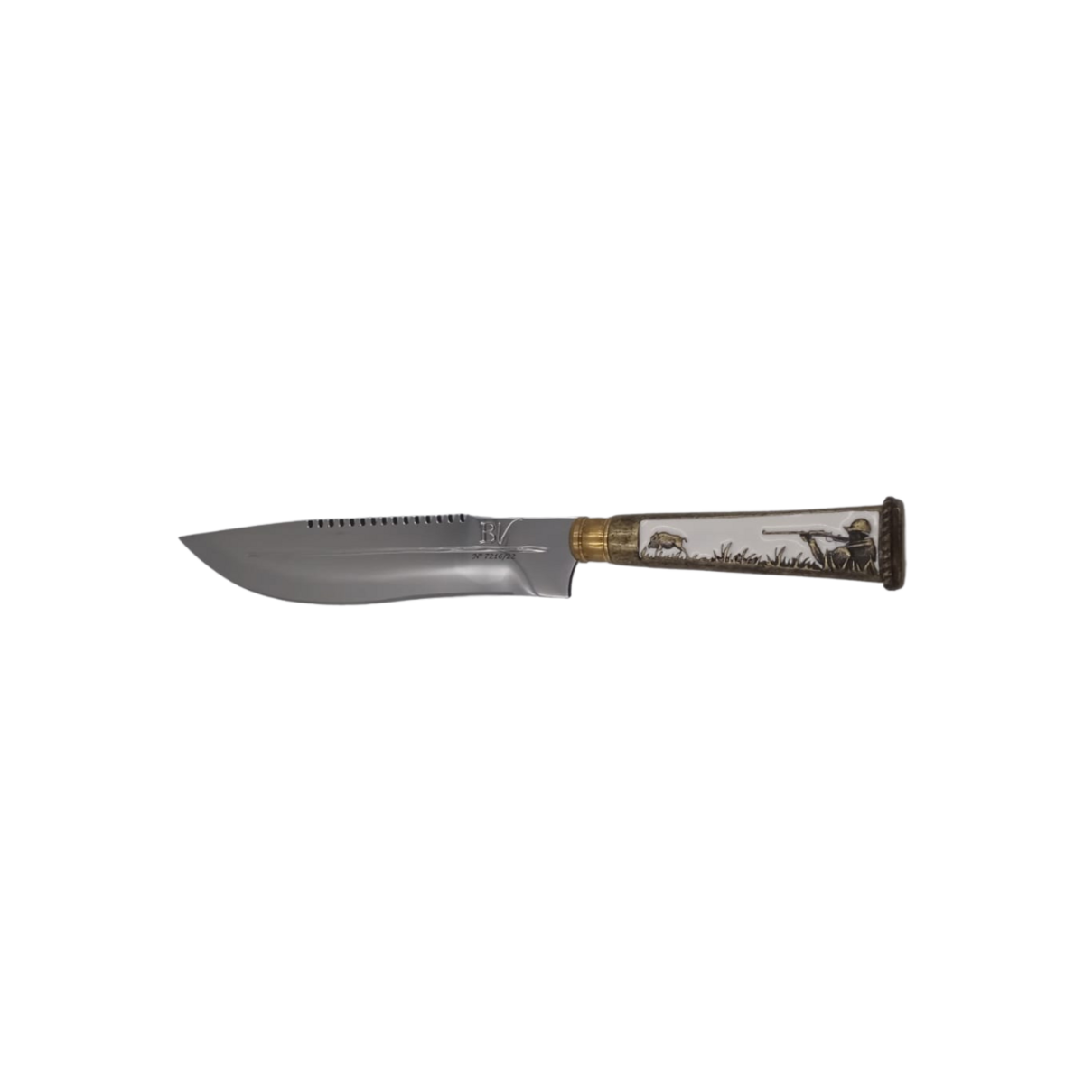 BV United States Hunter Knife 8 Inch. Surgical Steel