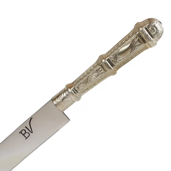 BV Silver Os Bertussi 7 In. Alpaca Handle And Sheath Surgical steel