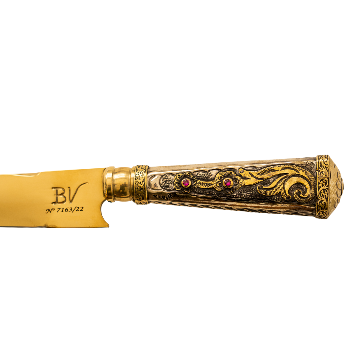 BV Farroupilha 1835 Golden Alpaca Handle 12 Inch. Surgical Steel